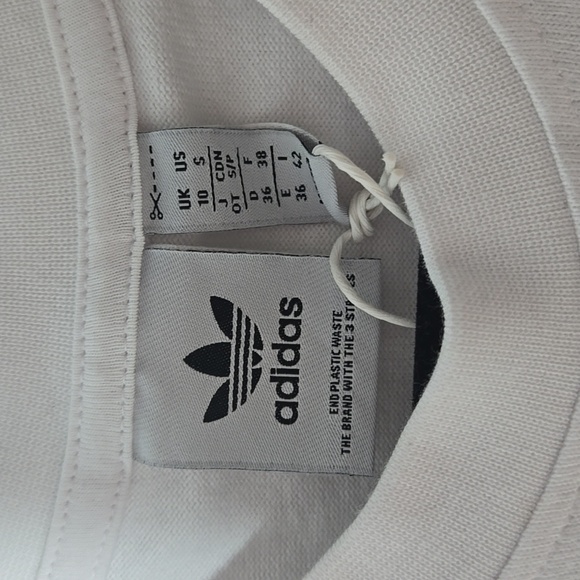 NWT Adidas Loose Sweatshirt Sz S - Picture 8 of 10